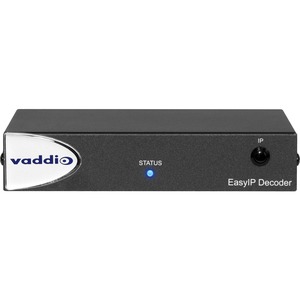 Vaddio EasyIP AV-Over-IP Video Conferencing Decoder - Black