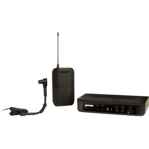 Shure Wireless Instrument System with Beta 98H/C Clip-on Gooseneck Microphone - 512 MHz to 542 MHz Operating Frequency - 50 Hz to 15 kHz Frequency Response - 299.87 ft Operating Range