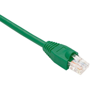 Unirise Cat.6 Patch Network Cable - 3 ft Category 6 Network Cable for Network Device - First End: 1 x RJ-45 Network - Male - Second End: 1 x RJ-45 Network - Male - Patch Cable - Shielding - Green