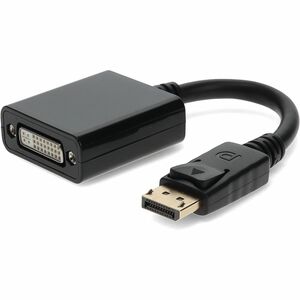 AddOn 3-Pack of DisplayPort 1.2 Male to DVI, HDMI, VGA Female Black Adapters Which Comes in a Bundle For Resolution Up to 1920x1200 (WUXGA)