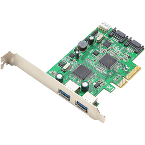 SYBA Multimedia PCI-e 2.0 to USB 3.0 and SATA 6Gbps Combo Card