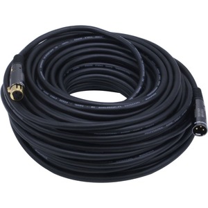 Monoprice Premier XLR Audio Cable - 100 ft XLR Audio Cable for Audio Device - First End: 1 x XLR Audio - Male - Second End: 1 x XLR Audio - Female - Shielding - Gold Plated Connector - 16 AWG