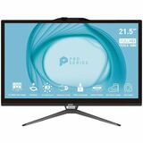 MSI Pro PRO AP222T 13M-068US All-in-One Desktop PC- Intel Pentium Gold G7400 - 4 GB - 128 GB SSD - 22" Full HD Touchscreen display