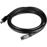 Club 3D DisplayPort/Mini DisplayPort Extension Audio/Video Cable - 3.28 ft DisplayPort/Mini DisplayPort A/V Cable for Audio/Video Device, Gaming Computer, Notebook, TV, Monitor, Projector, MAC - First End: 1 x DisplayPort 1.4 Digital Audio/Video - Female - Second End: 1 x Mini DisplayPort 1.4 Digital Audio/Video - Male - 32.4 Gbit/s - Extension Cable - Supports up to 7680 x 4320 - 32 AWG - Black - 1