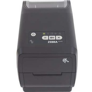Zebra ZD411T Desktop Thermal Transfer Printer - Monochrome - Label/Receipt Print - Fast Ethernet - USB - USB Host - Bluetooth - Near Field Communication (NFC) - US - Real Time Clock - 2.20" Print Width - 5.98 in/s Mono - 203 dpi - 2.24" Label Width x 39.02" Label Length - EZPL, ZPL, EPL, ZPL II, EPL II, XML, ZBI Emulation - For PC, Android, iOS