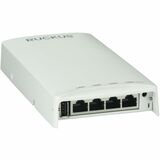 RUCKUS H550 Dual Band IEEE 802.11 a/b/g/n/ac/ax 1.80 Gbit/s Wireless Access Point - Indoor - 2.40 GHz, 5 GHz - MIMO Technology - Single User/Multi User MIMO - 5 x Network (RJ-45) - Gigabit Ethernet - PoE Ports - Wall Mountable, Wall Plate