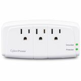 CyberPower CSB300W Essential 3 - Outlet Surge with 900 J