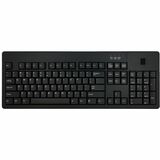 KSI Keyboard - Cable Connectivity - USB Type A Interface - 104 Key(s) - PC - Membrane Keyswitch - Black