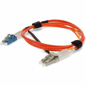 AddOn 2m LC (Male) Orange OM1 to LC (Male) Yellow OS2 Duplex OFNR Mode Conditioning Cable