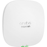 HPE Instant On AP25 Dual Band 802.11ax 5.30 Gbit/s Wireless Access Point - Indoor - 2.40 GHz, 5 GHz - Internal - MIMO Technology - 1 x Network (RJ-45) - 2.5 Gigabit Ethernet - Wall Mountable, Ceiling Mountable, Rail-mountable