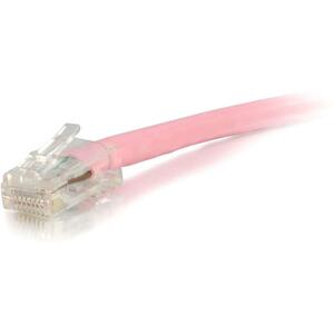 C2G-100ft Cat5e Non-Booted Unshielded (UTP) Network Patch Cable - Pink