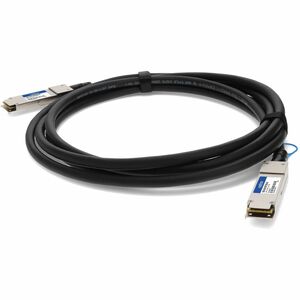 AddOn Extreme Networks® 100G-DACP-QSFPZ5M Compatible TAA Compliant 100GBase-CU QSFP28 to QSFP28 Direct Attach Cable (Passive Twinax, 0.5m)