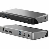 Alogic USB-C Dock triple display docking station with 100W power delivery, DP Alt Mode