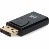 AddOn HP® QX591AV Compatible DisplayPort 1.2 Male to HDMI 1.3 Female Black Adapter Which Requires DP++ For Resolution Up to 2560x1600 (WQXGA)