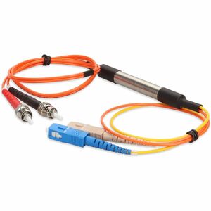 AddOn 3m ST (Male) Orange OM2 to SC (Male) Yellow OS2 Duplex OFNR Mode Conditioning Cable