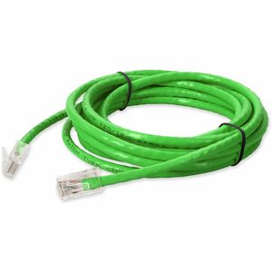 AddOn 7ft Lime CAT 6 PVC Ethernet Cable Non-Booted RJ-45 M/M