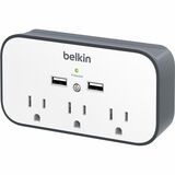 Belkin USB Wall Mount Surge Protector With Cradle