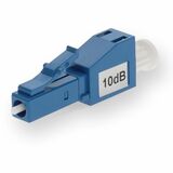 AddOn 10dB fixed LC Male to LC Female OS1 SMF Simplex Fiber Attenuator