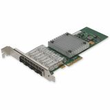 AddOn 1Gbs Quad Open SFP Port PCIe 2.0 x4 Network Interface Card