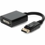AddOn 5-Pack of HP® FH973AT Compatible DisplayPort 1.2 Male to DVI-I (29 pin) Female Black Adapters Which Requires DP++ For Resolution Up to 2560x1600 (WQXGA)