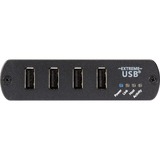 Black Box Emerald KVM-over-IP Switchable Extender - LAN, 4-Port, 100m