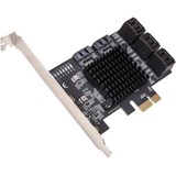 SYBA Multimedia 8 Port SATA III to PCIe 3.0 x1 Non-RAID Expansion Card SI-PEX40165