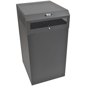 Eaton Tripp Lite Series SmartRack 16U Low-Profile Vertical-Mount Wall-Mount Half-Height Server Rack Enclosure