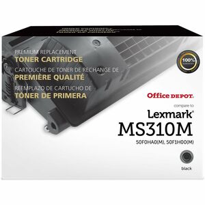 Office Depot® Remanufactured Black High Yield MICR Toner Cartridge Replacement For Lexmark ™ MS310, ODMS310M