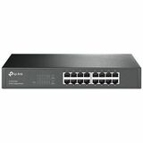 TP-LINK TL-SG1016D 10/100/1000Mbps 16-Port Gigabit 13-inch Rackmountable Switch, 32Gbps Capacity