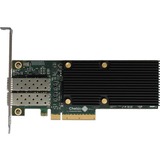 Chelsio 2-port Low Profile 1/10GbE UWire Adapter with PCI-E x8 Gen 3, SFP+ connector