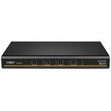 Vertiv Avocent Cybex SCKM100 Secure Desktop KVM Switch, 4 Port, Dedicated Peripheral Port, NIAP Version 4.0 Certified, TAA Compliant (SCKM140PP4-400)