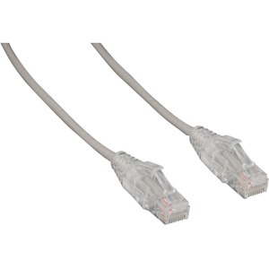 ENET Cat.6 UTP Network Cable - 6 ft Category 6 Network Cable for Network Device - First End: 1 x RJ-45 Network - Male - Second End: 1 x RJ-45 Network - Male - 28 AWG - Gray