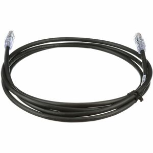 Panduit TX6A 10Gig Cat.6a Patch Network Cable - 29 ft Category 6a Network Cable for Network Device - First End: 1 x RJ-45 Network - Male - Second End: 1 x RJ-45 Network - Male - 10 Gbit/s - Patch Cable - Black