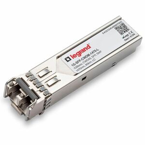 Ortronics Extreme SFP Module - For Optical Network, Data Networking - 1 x LC Duplex 1000Base-CWDM Network - Optical Fiber - Single-mode - Gigabit Ethernet - 1000Base-CWDM - 1 Gbit/s - 80 km Maximum Distance