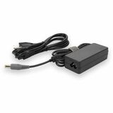 AddOn Lenovo® 40Y7696 Compatible 65W 20V at 3.25A Black 7.9 mm x 6.0 mm Laptop Power Adapter and Cable