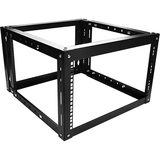 Claytek 6U 800mm Adjustable Wallmount Server Cabinet with 1U Supporting Tray