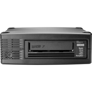 HPE StoreEver LTO-7 Ultrium 15000 External Tape Drive - LTO-7 - 6 TB (Native)/15 TB (Compressed) - 6Gb/s SAS - 5.25" Width - 1/2H Height - External - 300 MB/s Native - Linear Serpentine - Encryption - WORM Support