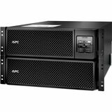APC Smart-UPS On-Line, 8kVA/8kW, Rackmount 6U, 208V, 6x C13+4x C19 IEC outlets, Network Card+SmartSlot, Extended runtime, W/ rail kit