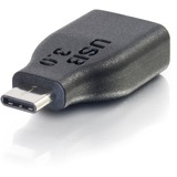 C2G USB 3.0 (USB 3.1 Gen 1) USB-C® to USB-A Adapter Converter M/F - Black