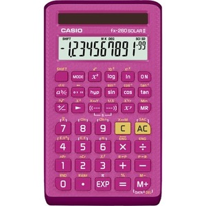 Casio FX 260 SOLAR II Scientific Calculator - Slide-on Hard Case - 1 Line(s) - 12 Digits - Solar Powered