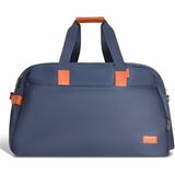 Champs Vintage Carrying Case (Duffel) for 11" to 15.6" Notebook, Tablet, Glasses, Travel, Shoes - Navy