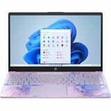 HP 15.6" Notebook - HD - 1366 x 768 - (Intel N-Series N100 Quad-core (4 Core) - 4 GB Total RAM - 128 GB Flash Memory - Winter Lavender - Refurbished