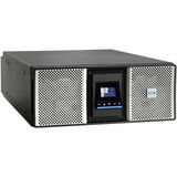 Eaton 9PX G2 11000VA 11000W 208V Online Double-Conversion UPS - Hardwired Input, 4 L6-30R/Hardwired Output, Cybersecure Network Card, Extended Run, 4U Rack/Tower