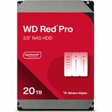 WD Red Pro WD201KFGX 20 TB Hard Drive - 3.5" Internal - SATA (SATA/600) - Conventional Magnetic Recording (CMR) Method