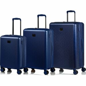 CHAMPS Iconic Collection - 3-piece Hardside Luggage set - Navy