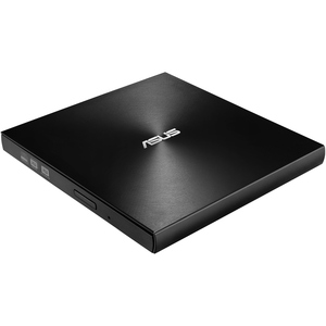 Asus ZenDrive SDRW-08U9M-U DVD-Writer - External - Black - DVD-RAM/&#177;R/&#177;RW Support - 24x CD Read/24x CD Write/24x CD Rewrite - 8x DVD Read/8x DVD Write/8x DVD Rewrite - Double-layer Media Supported - USB 2.0 - Ultra Slim - BUS Powered