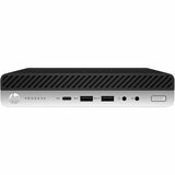 Joy Systems - HP ProDesk 600 G4 Desktop Computer - Intel Core i7 8th Gen i7-8700T - 16 GB - 256 GB SSD - Mini PC - Refurbished