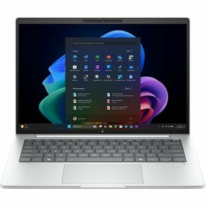 HP EliteBook 8 G1i 14" Touchscreen Notebook - WUXGA - Intel Core Ultra 5 236V - vPro Technology - 16 GB - 512 GB SSD - English Keyboard - Glacier Silver Aluminum