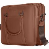Champs Onyx Carrying Case (Briefcase) for 11" to 15.6" Notebook - Brown