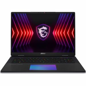 MSI Titan 18 HX A14V TITAN 18 HX A14VIG-494TAA 18" Gaming Notebook - Intel Core i9 14th Gen i9-14900HX - 128 GB - 4 TB SSD - Core Black